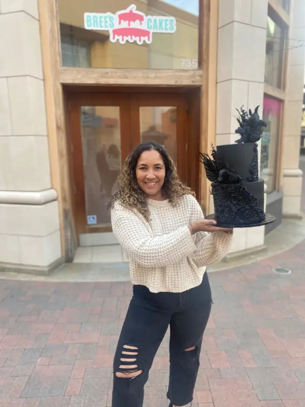 Bree, owner of Bree's Cakes