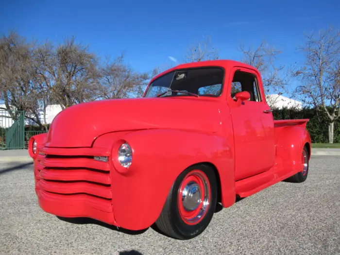 1953 Chevrolet 3100, Red