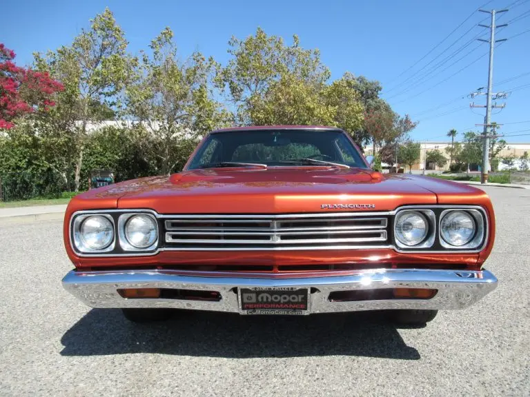 1969 Plymouth Roadrunner, front three-quarter